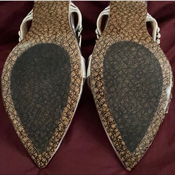 Time Will Tell Strappy Open Toe Watch Heels - Picture 6 of 9